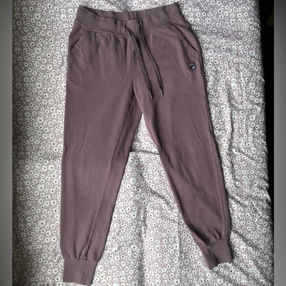 Fila Sweats Joggers- Dusty purple/mauve, Size S